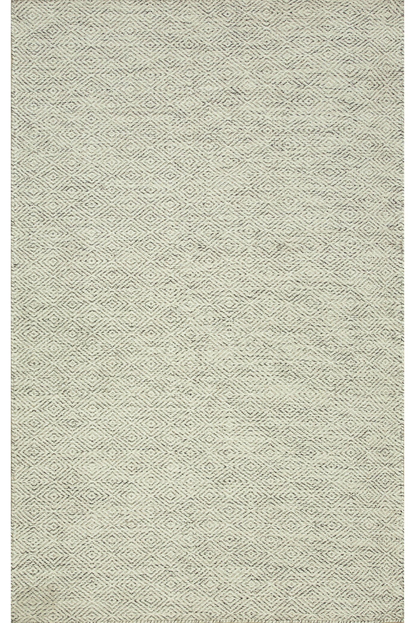 Jaipur Rugs Soft Diamond 2X3 Feet Rug| White Hand Knotted Dhurrie Carpet For Living Room