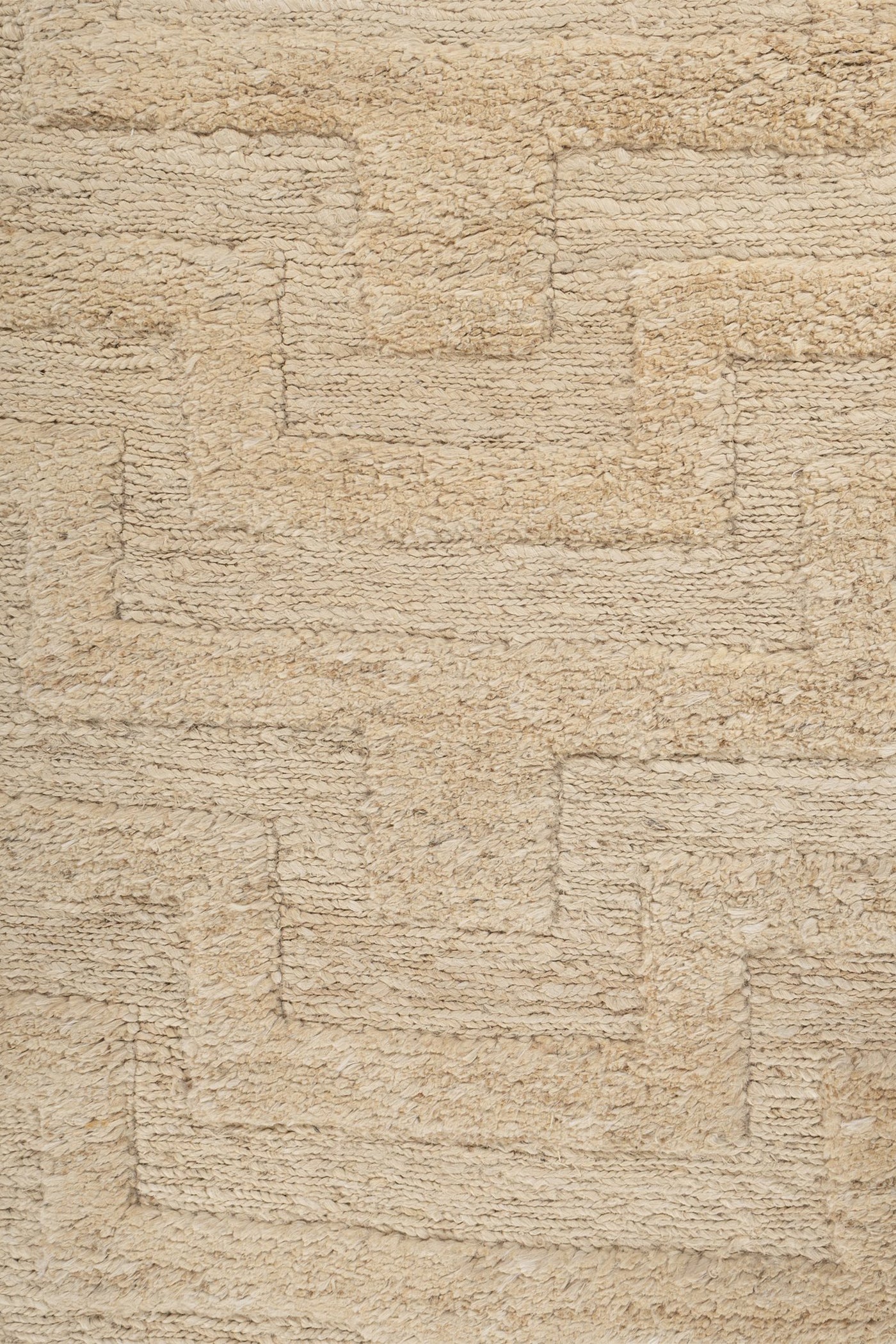 Jaipur Rugs Soft Textured 6X9 Feet Rug| Cloud White Hand Knotted Rug Carpet For Living Room