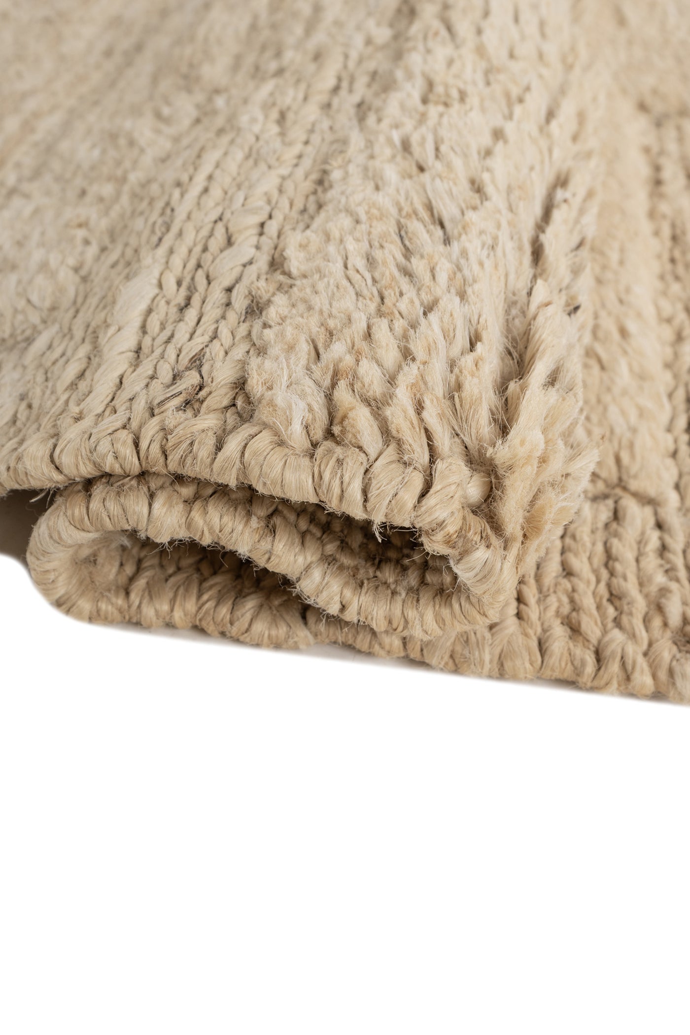 Jaipur Rugs Soft Textured 6X9 Feet Rug| Cloud White Hand Knotted Rug Carpet For Living Room