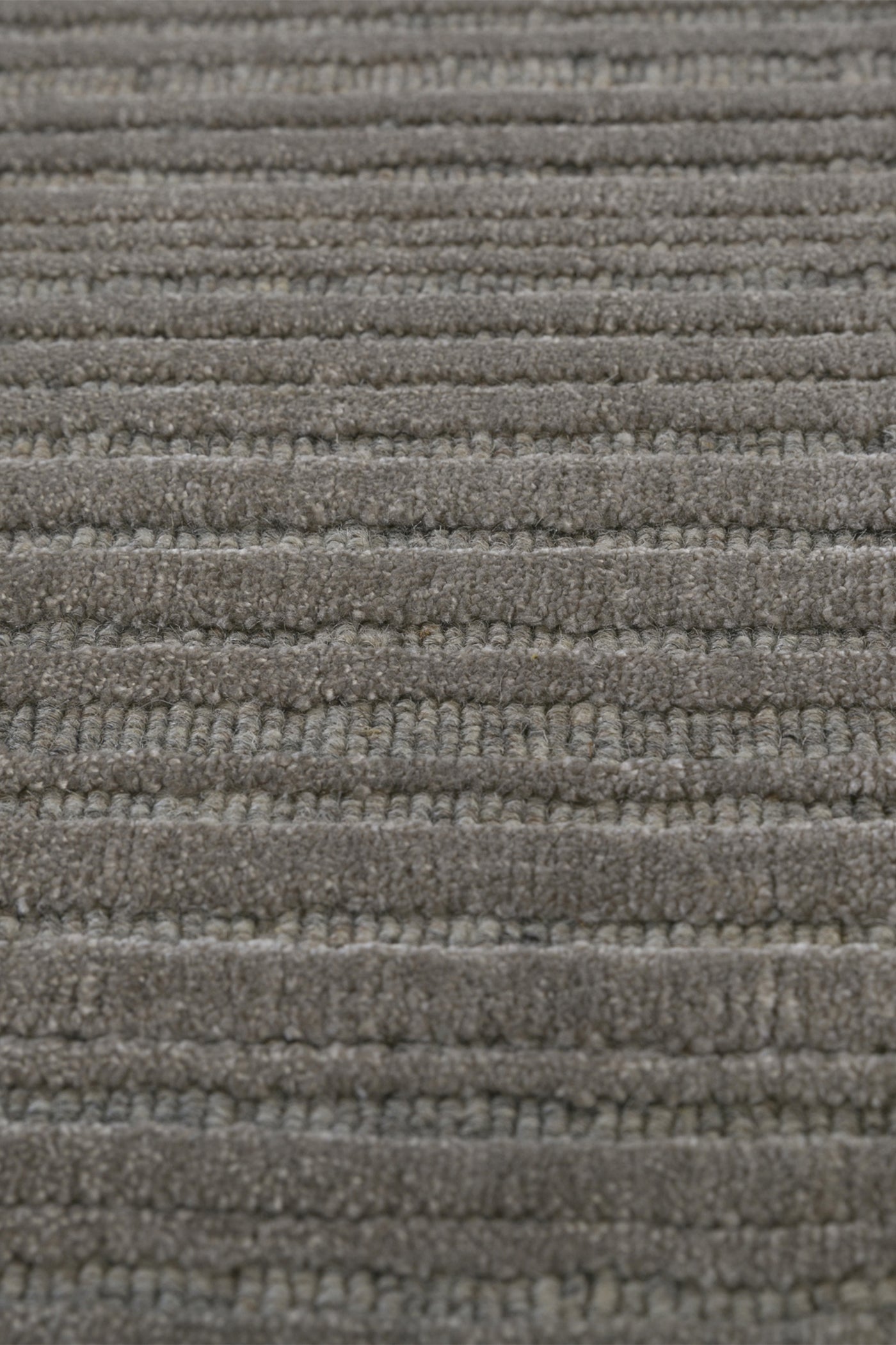 Jaipur Rugs Soft Striped 5X8 Feet Rug| Silver Gray & Natural Gray Handloom Rug Carpet For Living Room