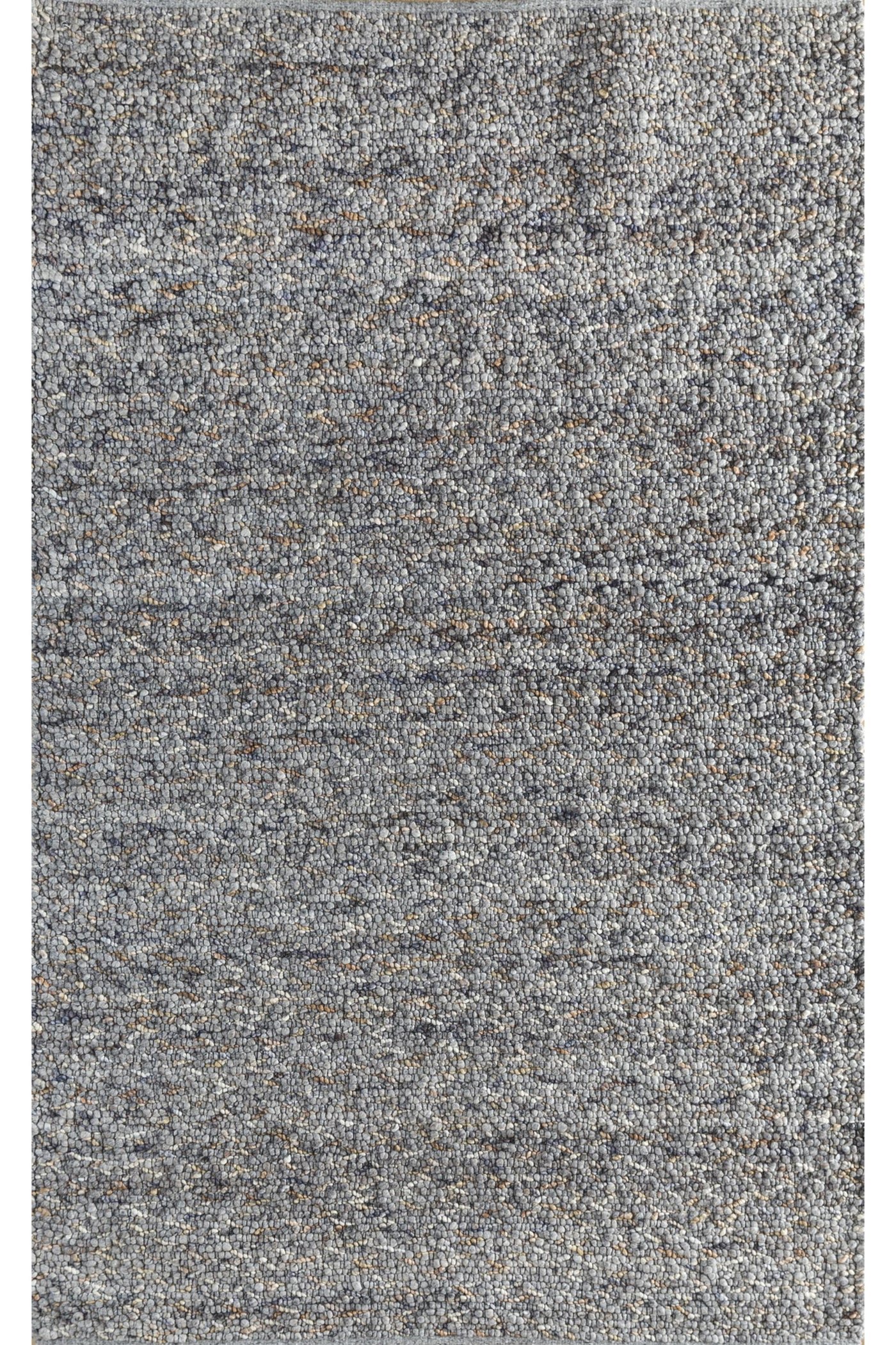 Jaipur Rugs Soft Textured 5X8 Feet Rug| Light Smoke Gray & Natural Mushroom Hand Knotted Dhurrie Carpet For Living Room