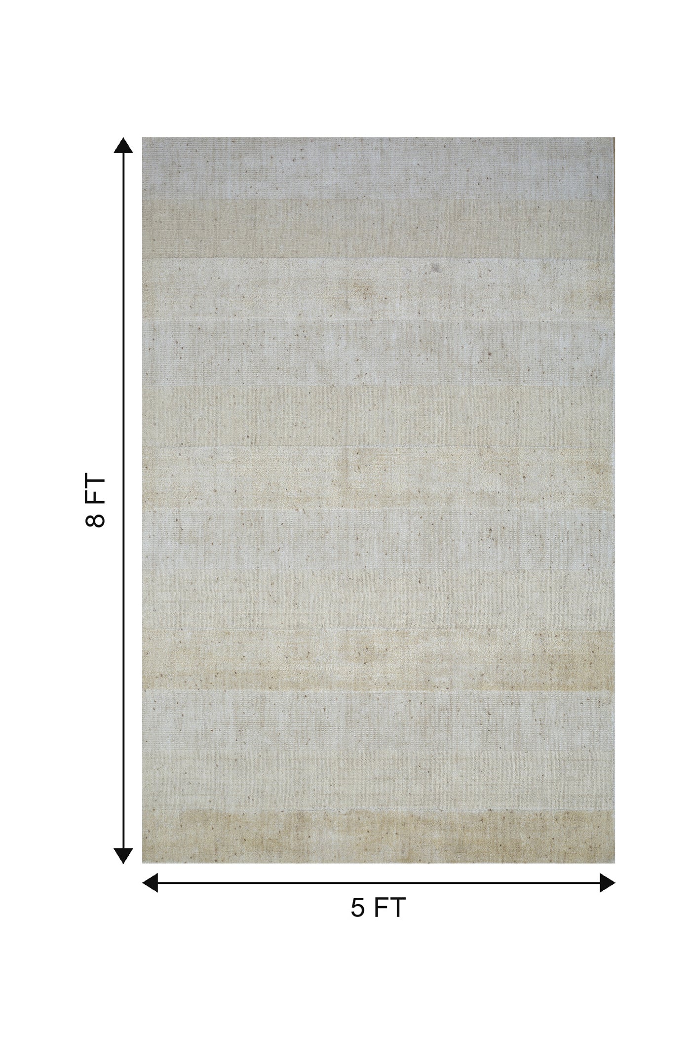 Jaipur Rugs Soft Solid 5X8 Feet Rug| Eucalyptus Handloom Rug Carpet For Living Room