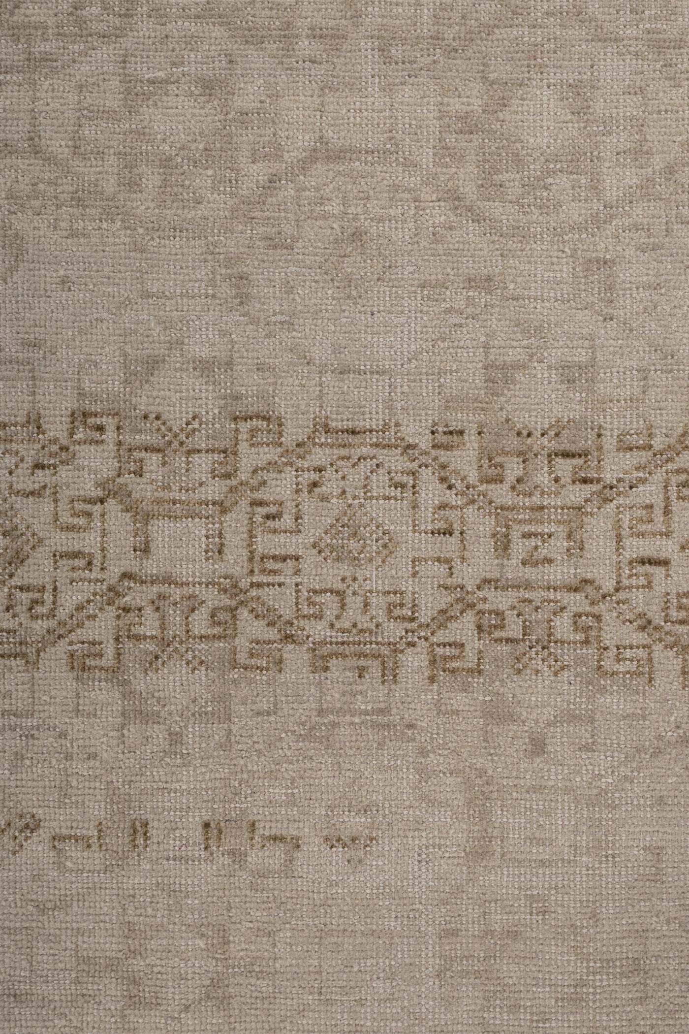 Jaipur Rugs Soft Oriental 4X6 Feet Rug| White & Dark Ivory Hand Knotted Rug Carpet For Living Room