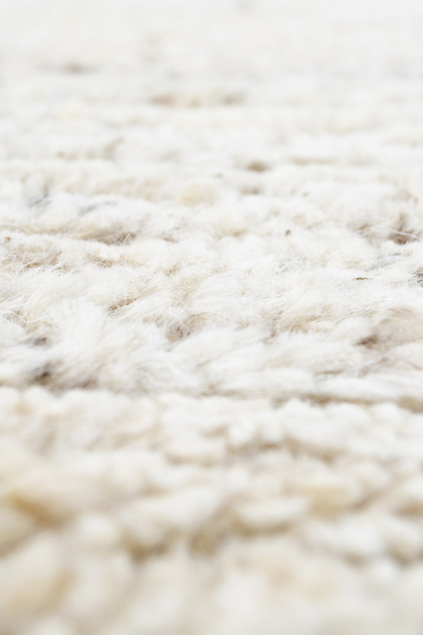 Jaipur Rugs Soft Abstract 4X6 Feet Rug| Natural White Hand Knotted Rug Carpet For Living Room