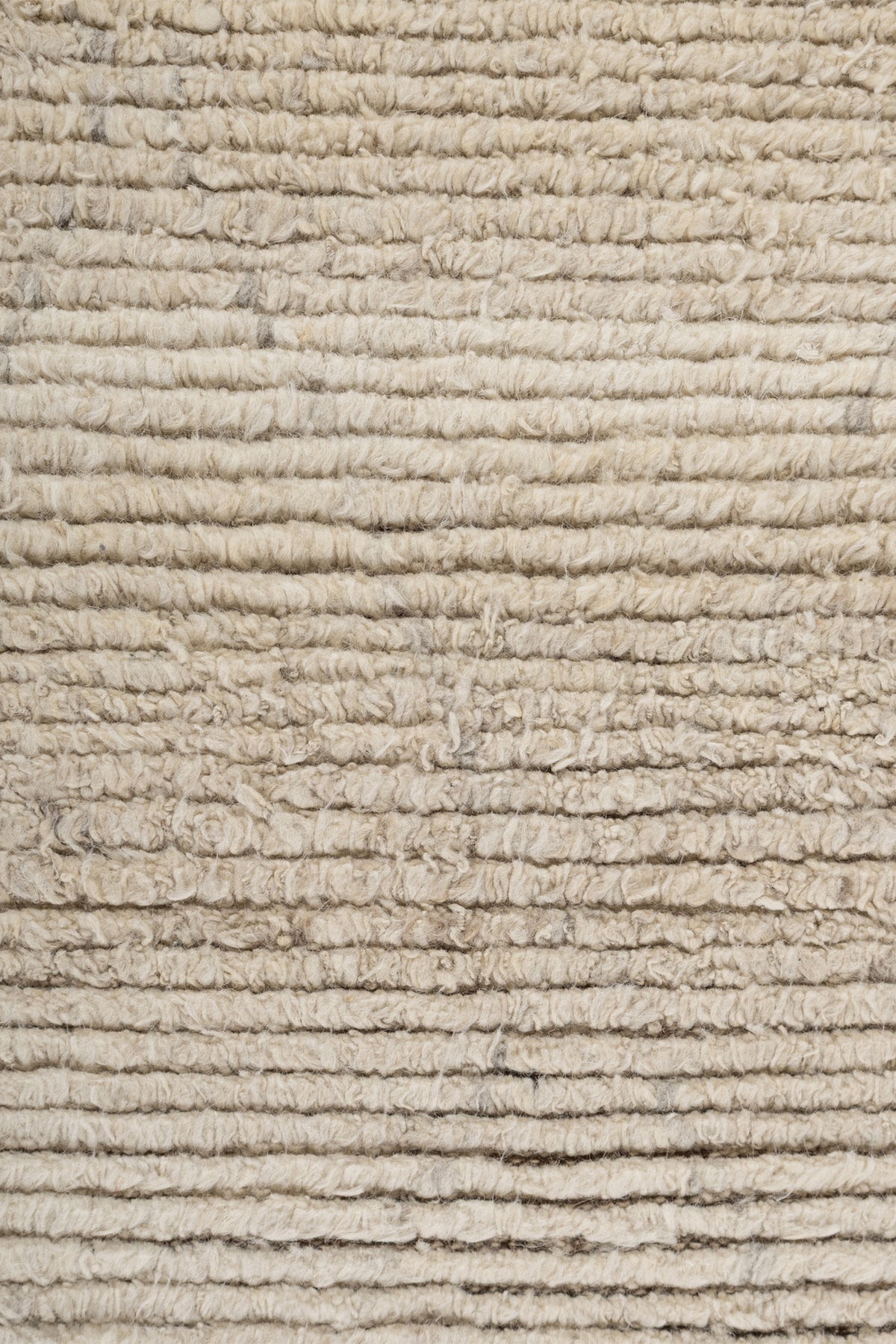 Jaipur Rugs Soft Abstract 6X9 Feet Rug| Natural White & Natural Ivory Hand Knotted Rug Carpet For Living Room
