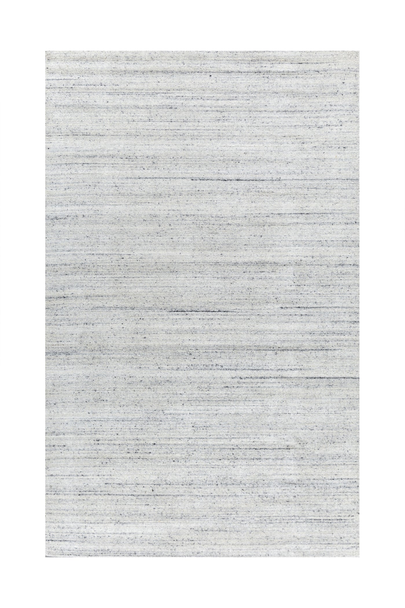 Jaipur Rugs Soft Abstract 6X9 Feet Rug| Natural White Handloom Rug Carpet For Living Room