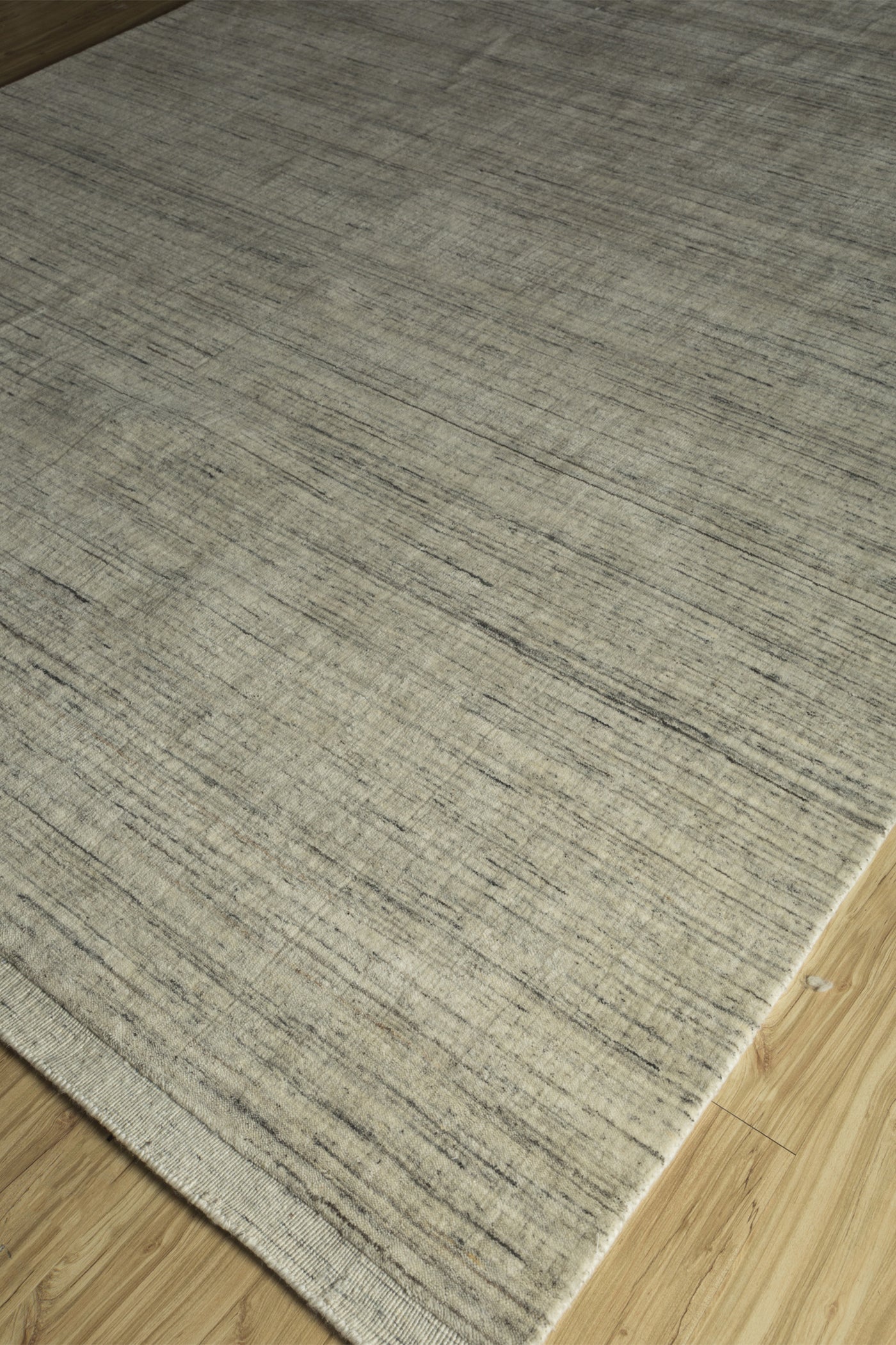 Jaipur Rugs Soft Abstract 6X9 Feet Rug| Snow White Handloom Rug Carpet For Living Room