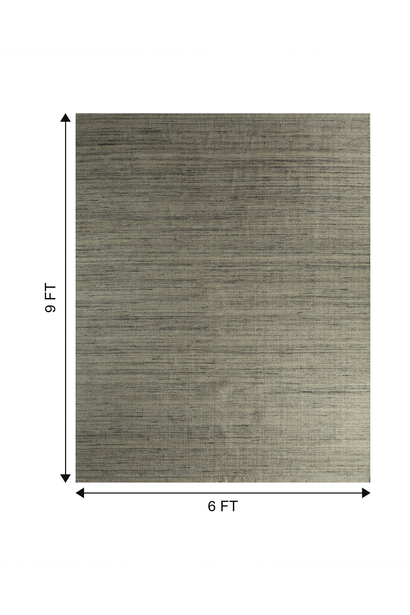 Jaipur Rugs Soft Abstract 6X9 Feet Rug| Snow White Handloom Rug Carpet For Living Room