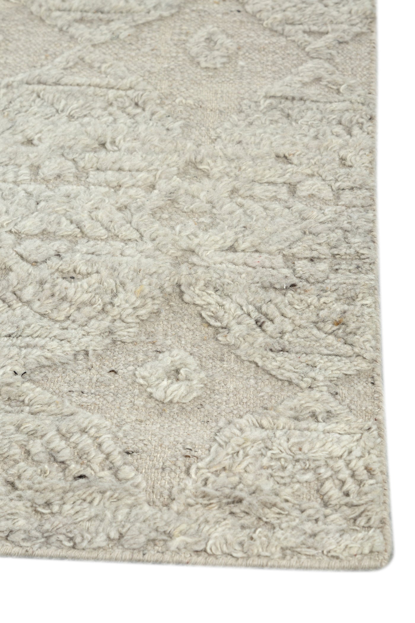Jaipur Rugs Soft Textured 8'8X11'4 Feet Rug| Nickel Hand Knotted Rug Carpet For Living Room