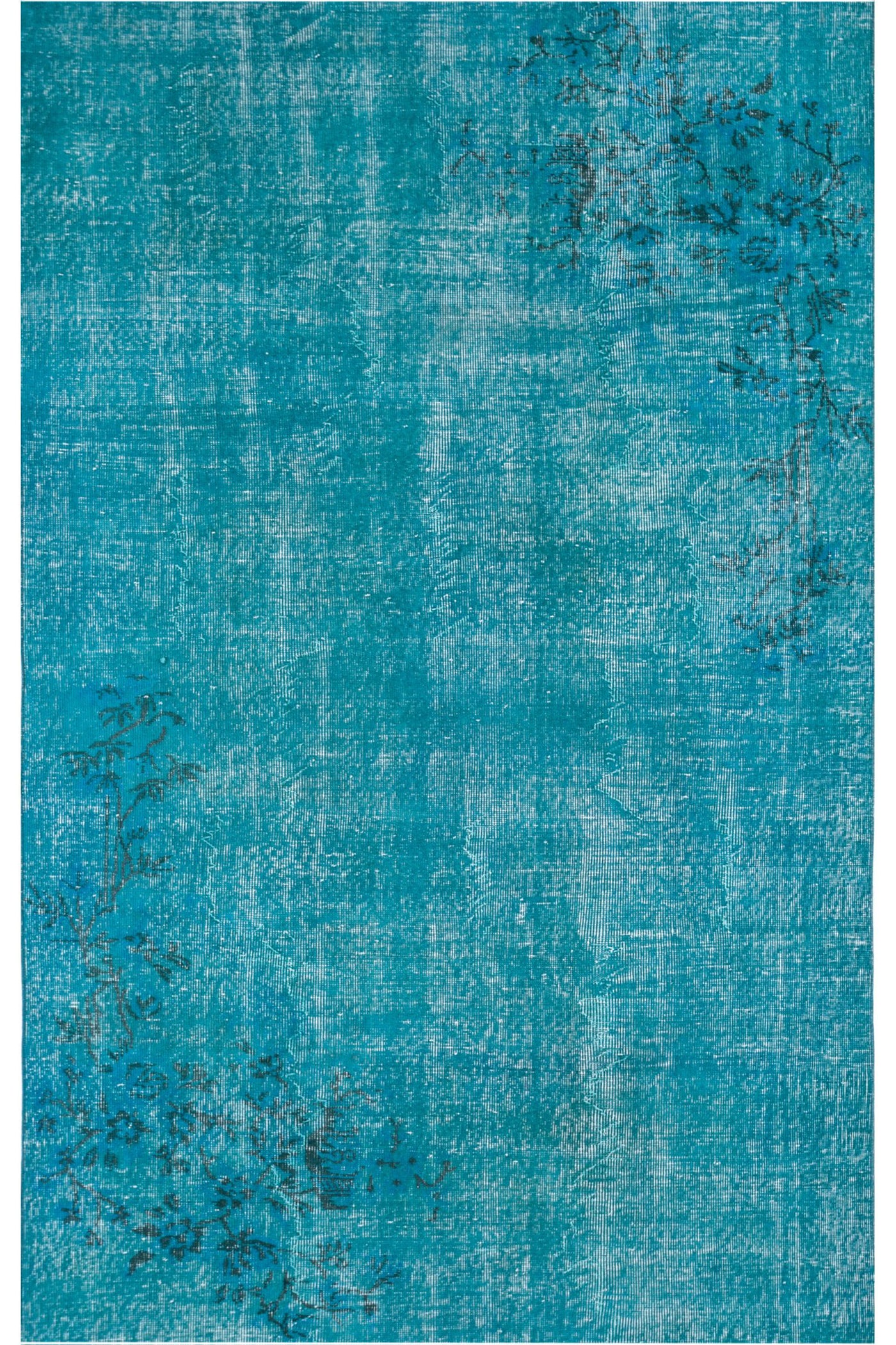 Jaipur Rugs Soft Distressed Medallion 5X8'6 Feet Rug| Capri Hand Knotted Rug Carpet For Living Room
