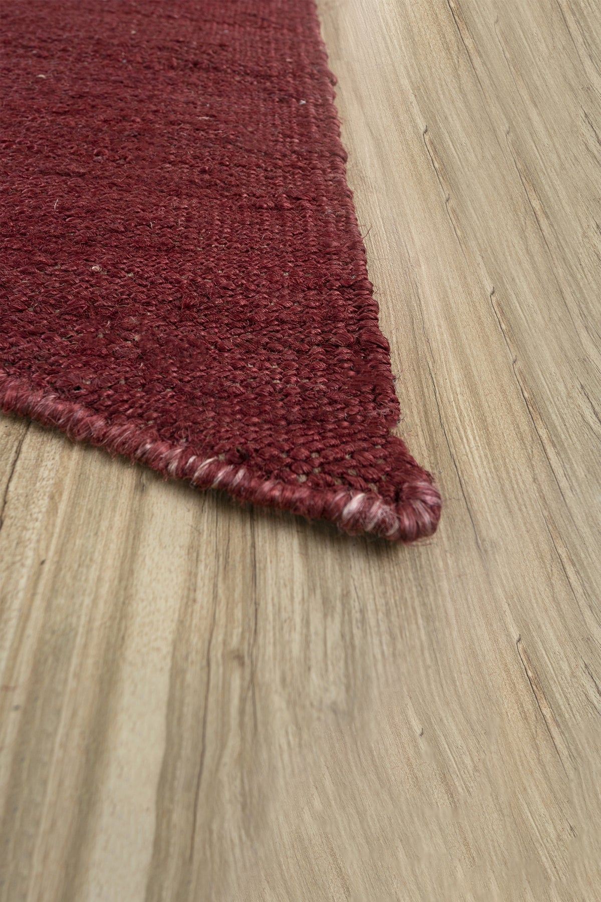 Jaipur Rugs Soft Abstract 6X9 Feet Rug| Tibetan Red & American Beauty Hand Knotted Dhurrie Carpet For Living Room
