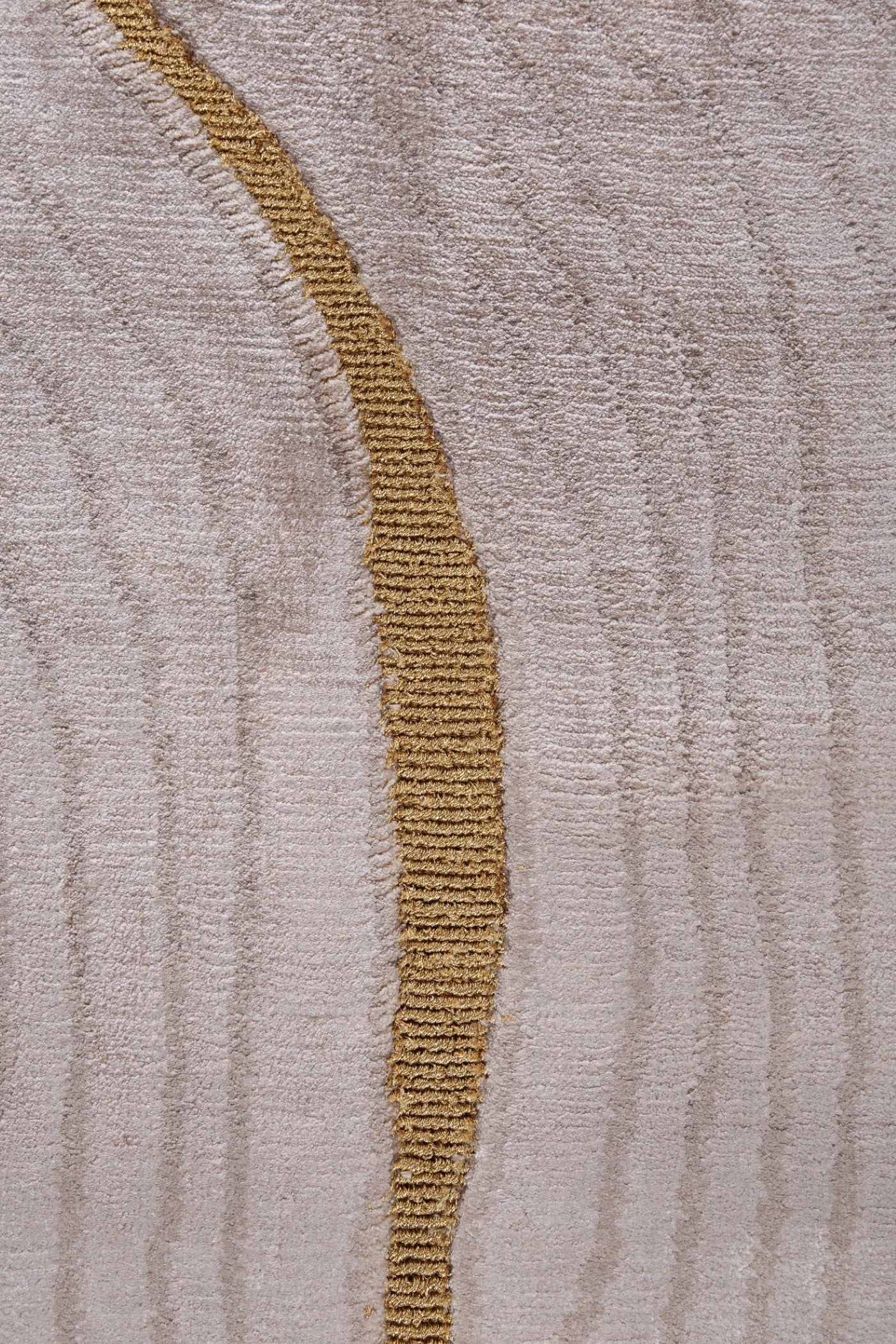Jaipur Rugs Soft Abstract 5X8 Feet Rug| Light Coffee & Natural Beige Hand Knotted Rug Carpet For Living Room