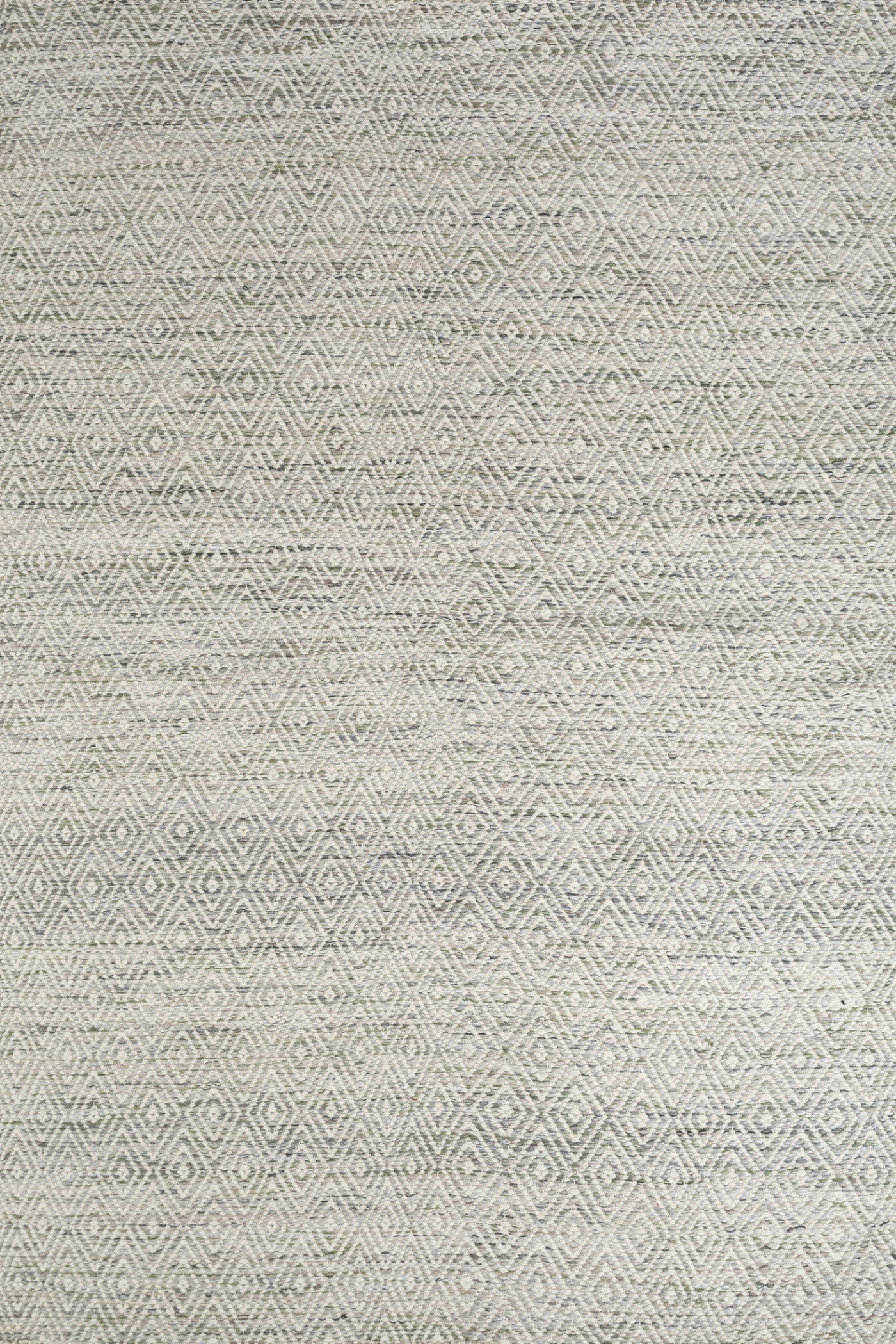Jaipur Rugs Soft Diamond 6X9 Feet Rug| Quarry & White Hand Knotted Dhurrie Carpet For Living Room