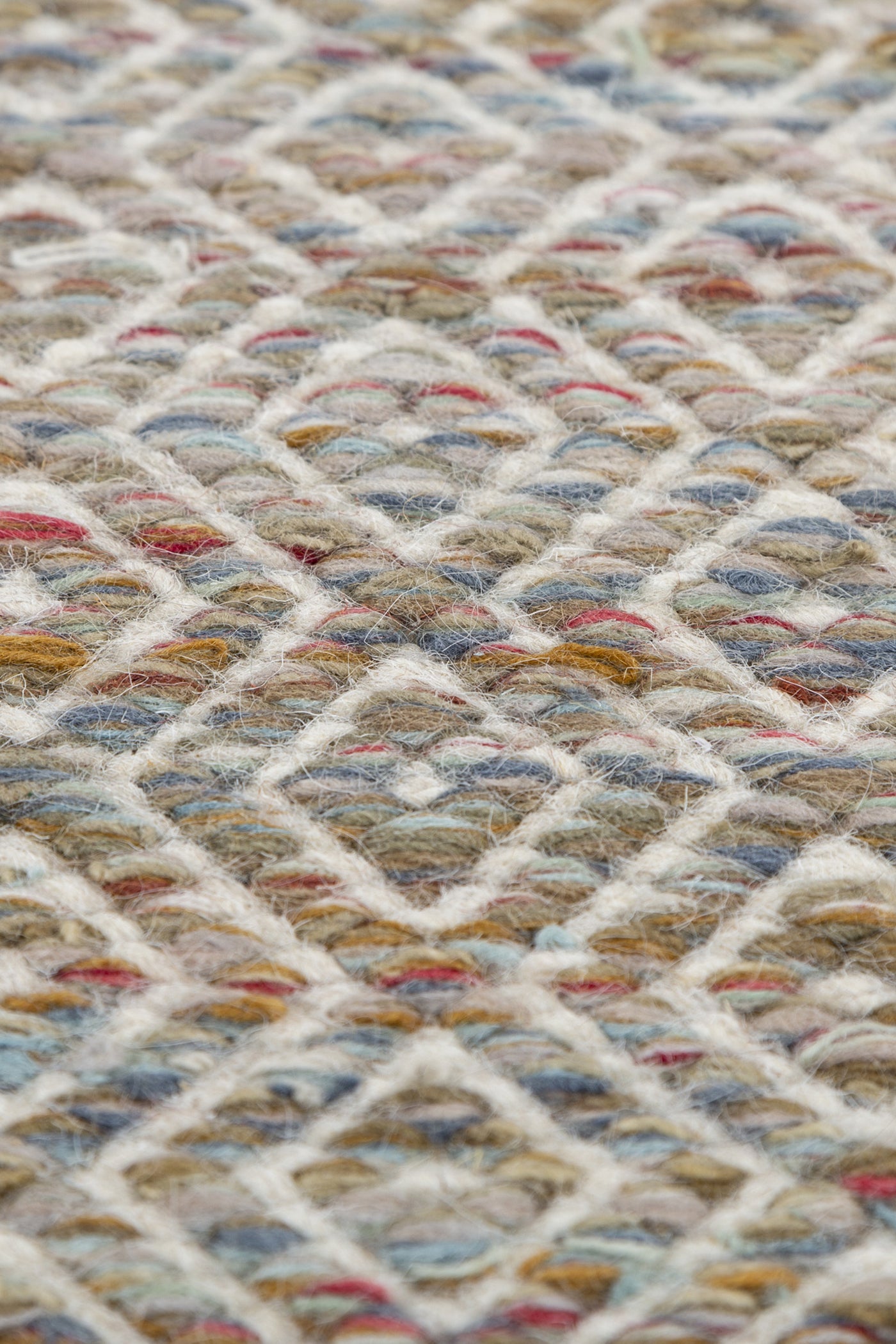 Jaipur Rugs Soft Diamond 6X9 Feet Rug| Amber Gold & Undyed White Hand Knotted Dhurrie Carpet For Living Room