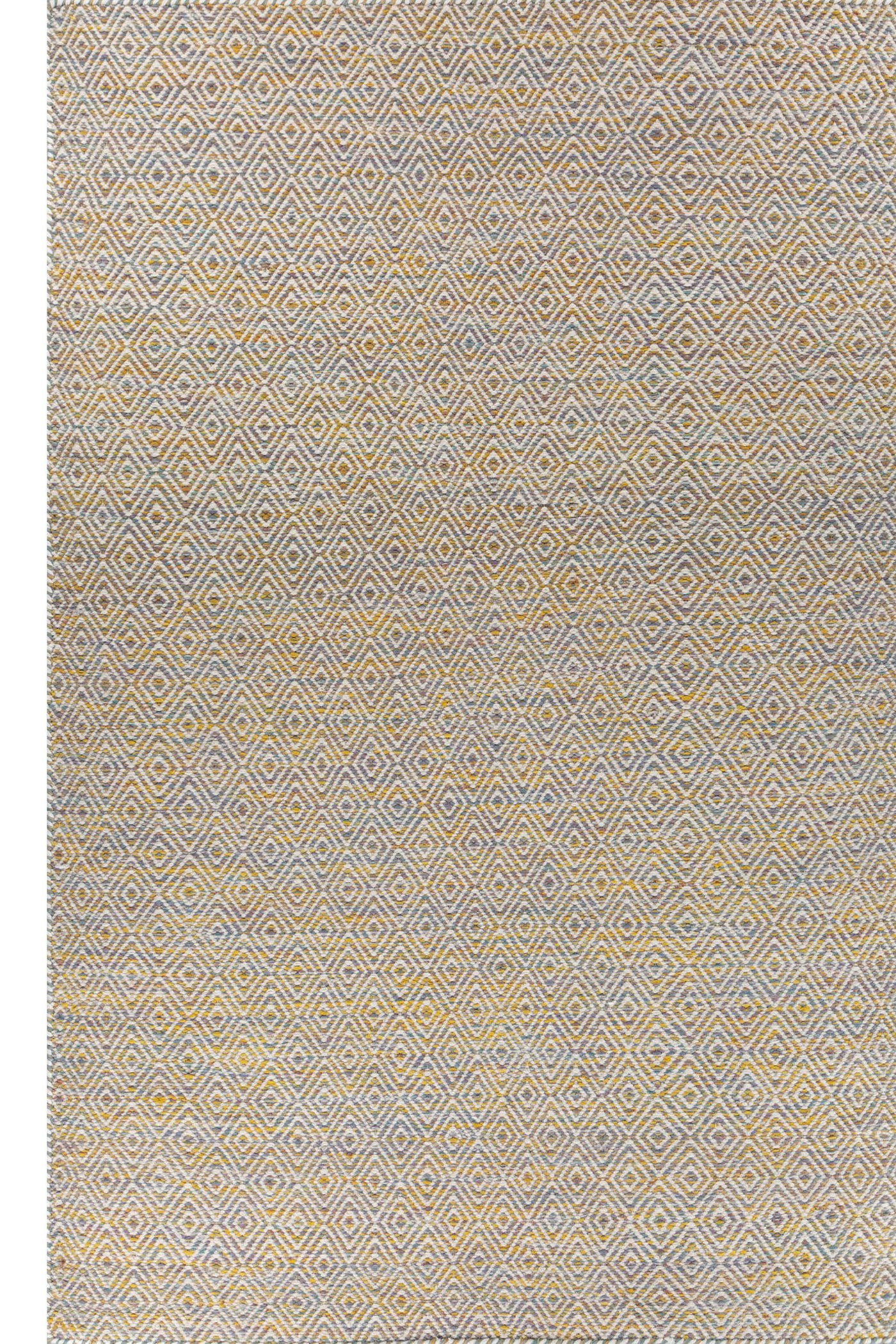 Jaipur Rugs Soft Diamond 6X9 Feet Rug| Savannah Green & Undyed White Hand Knotted Dhurrie Carpet For Living Room