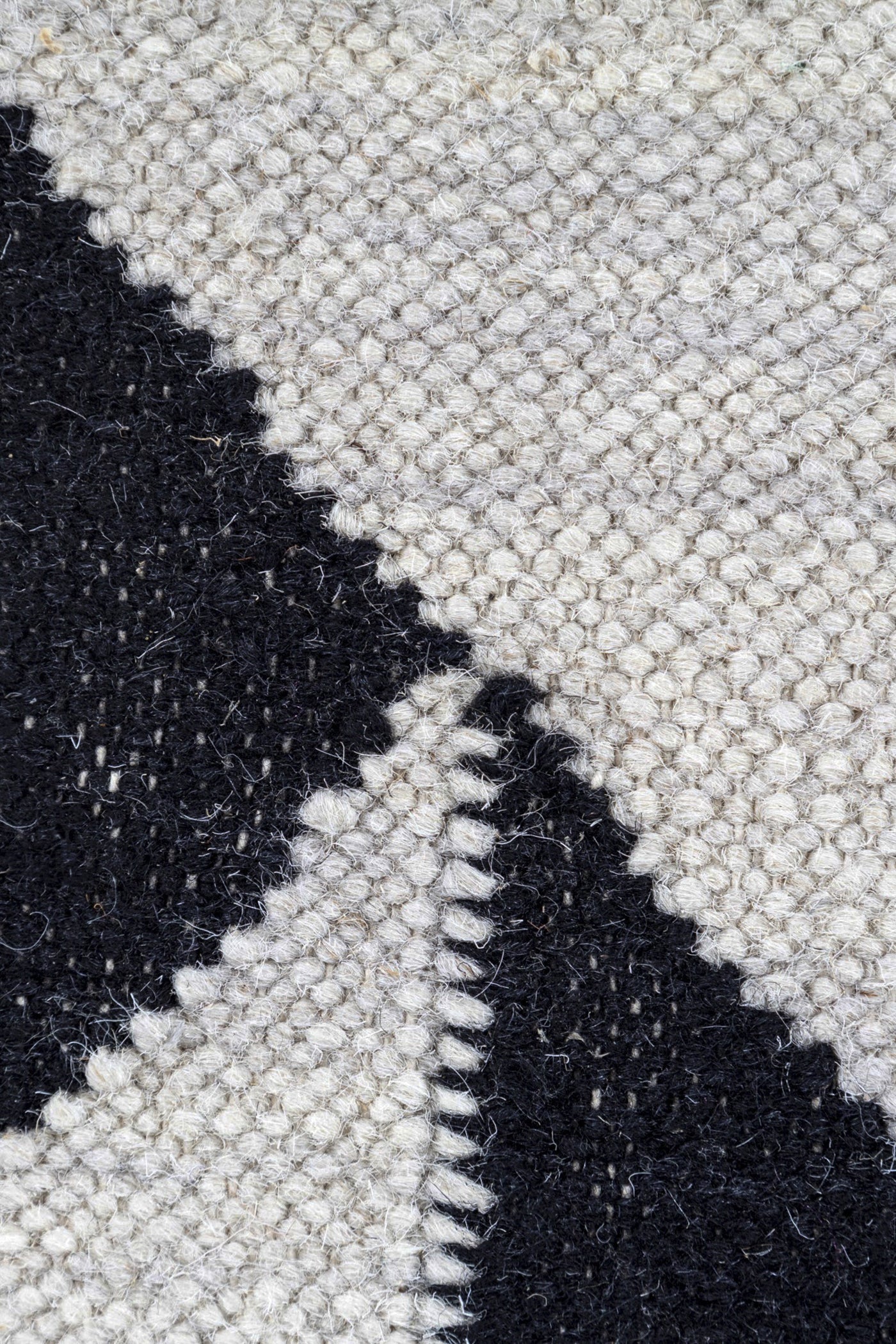 Jaipur Rugs Soft Ikat 5X8 Feet Rug| Smoke Blue & Medieval Blue Hand Knotted Dhurrie Carpet For Living Room