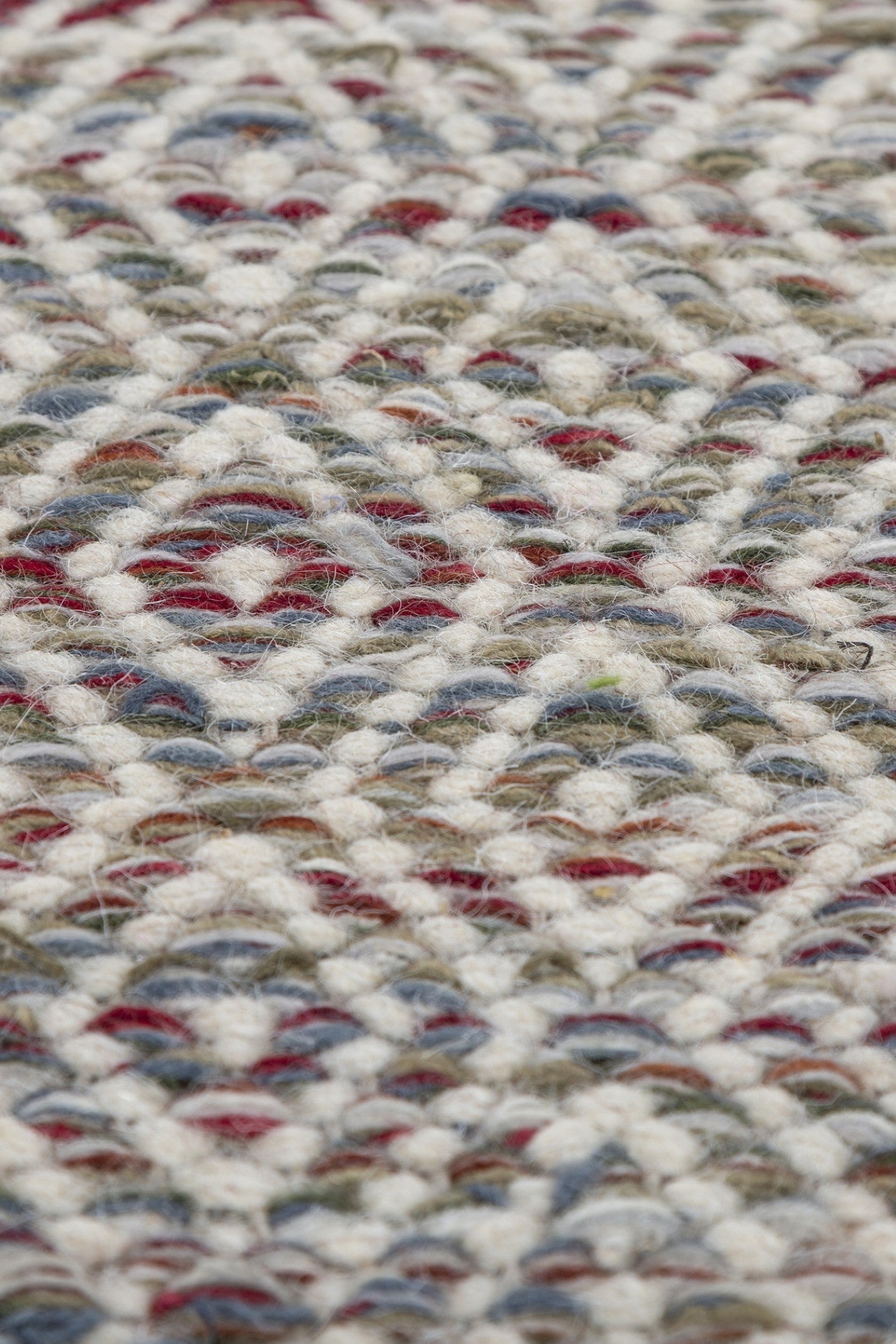 Jaipur Rugs Soft Diamond 6X9 Feet Rug| Velvet Red & Undyed White Hand Knotted Dhurrie Carpet For Living Room
