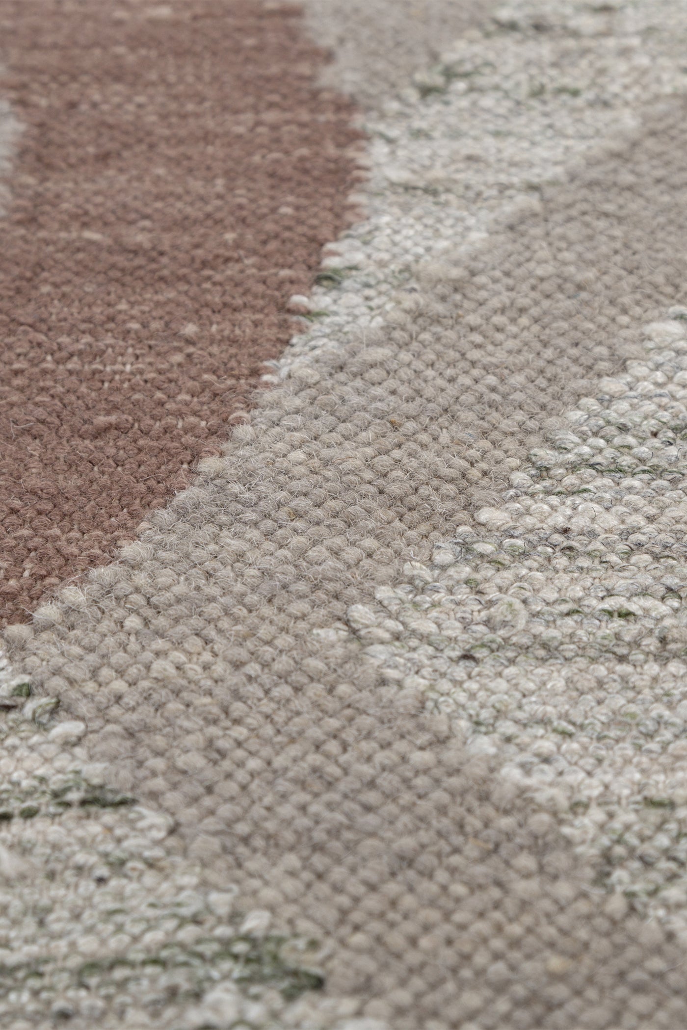 Jaipur Rugs Soft Modern Geomatric 5X8 Feet Rug| White Ice & Classic Gray Hand Knotted Dhurrie Carpet For Living Room