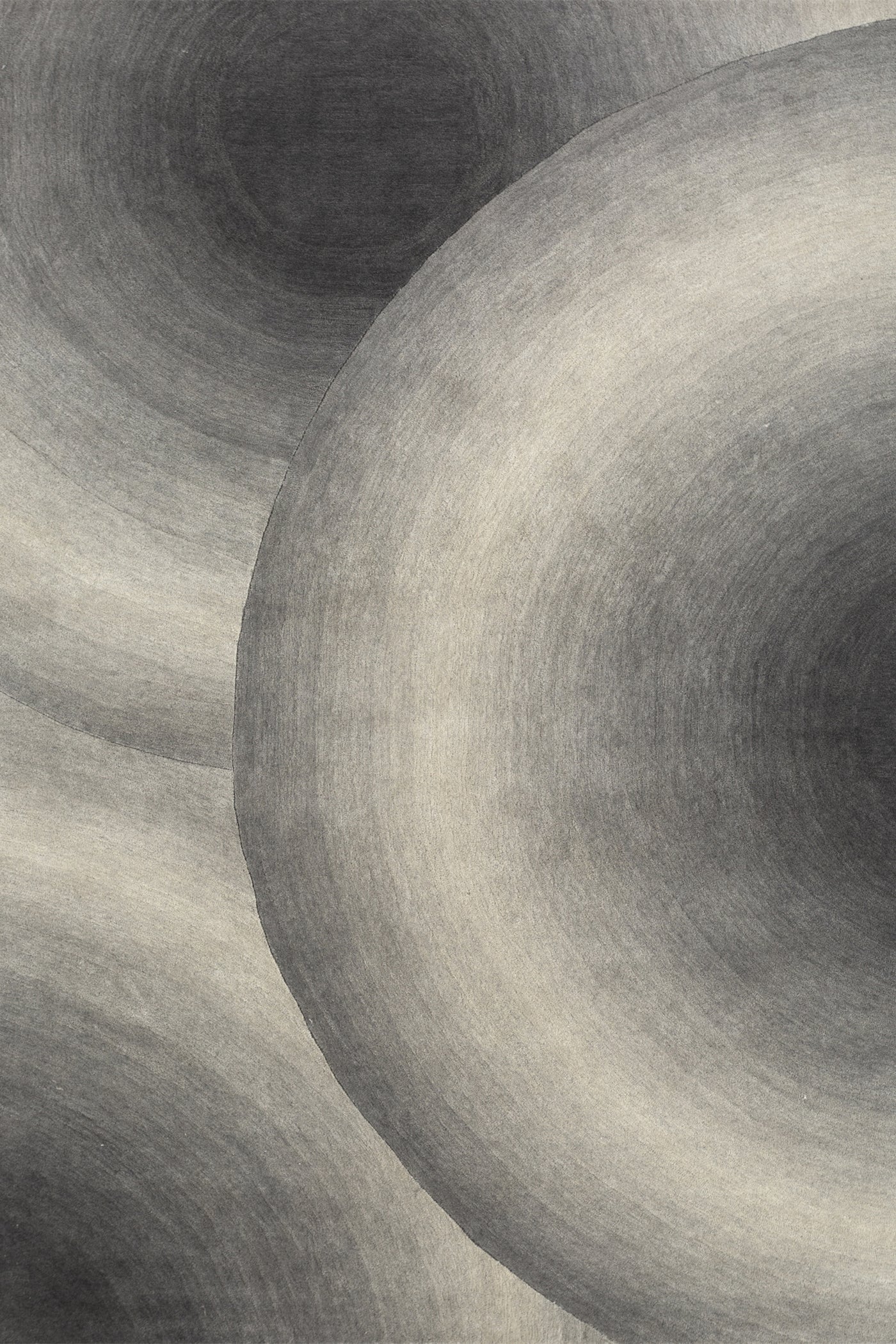 Jaipur Rugs Soft Abstract 5X8 Feet Rug| Silver Ash & London Fog Hand Tufted Rug Carpet For Living Room