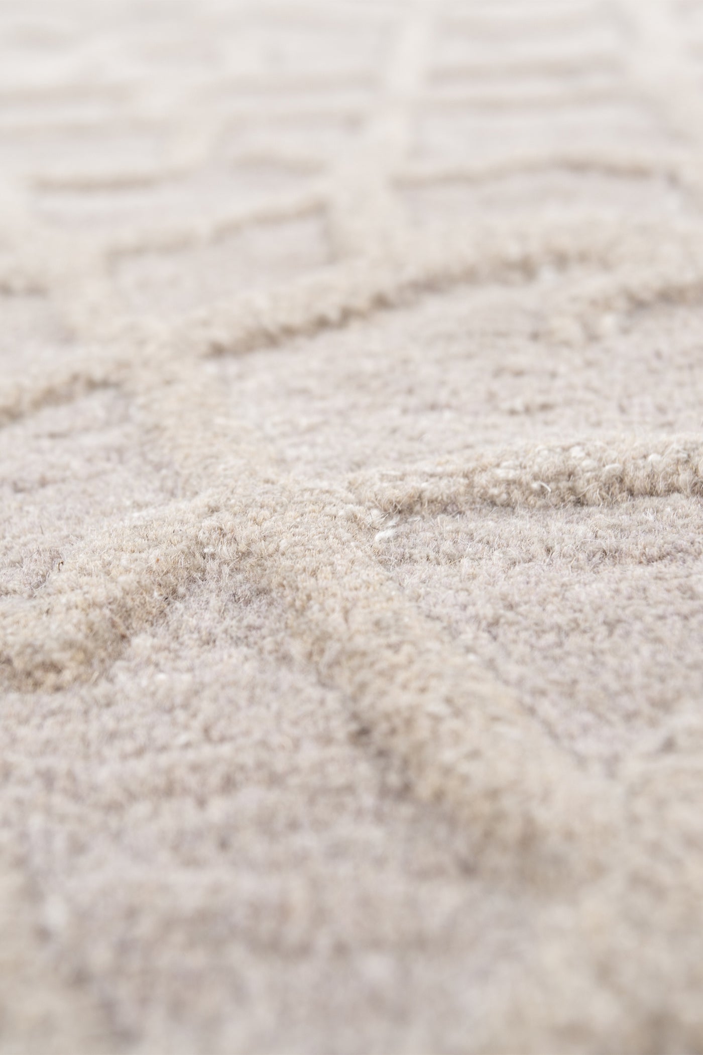 Jaipur Rugs Soft Abstract 6'8X9'8 Feet Rug| Antique White & Dark Ivory Hand Tufted Rug Carpet For Living Room