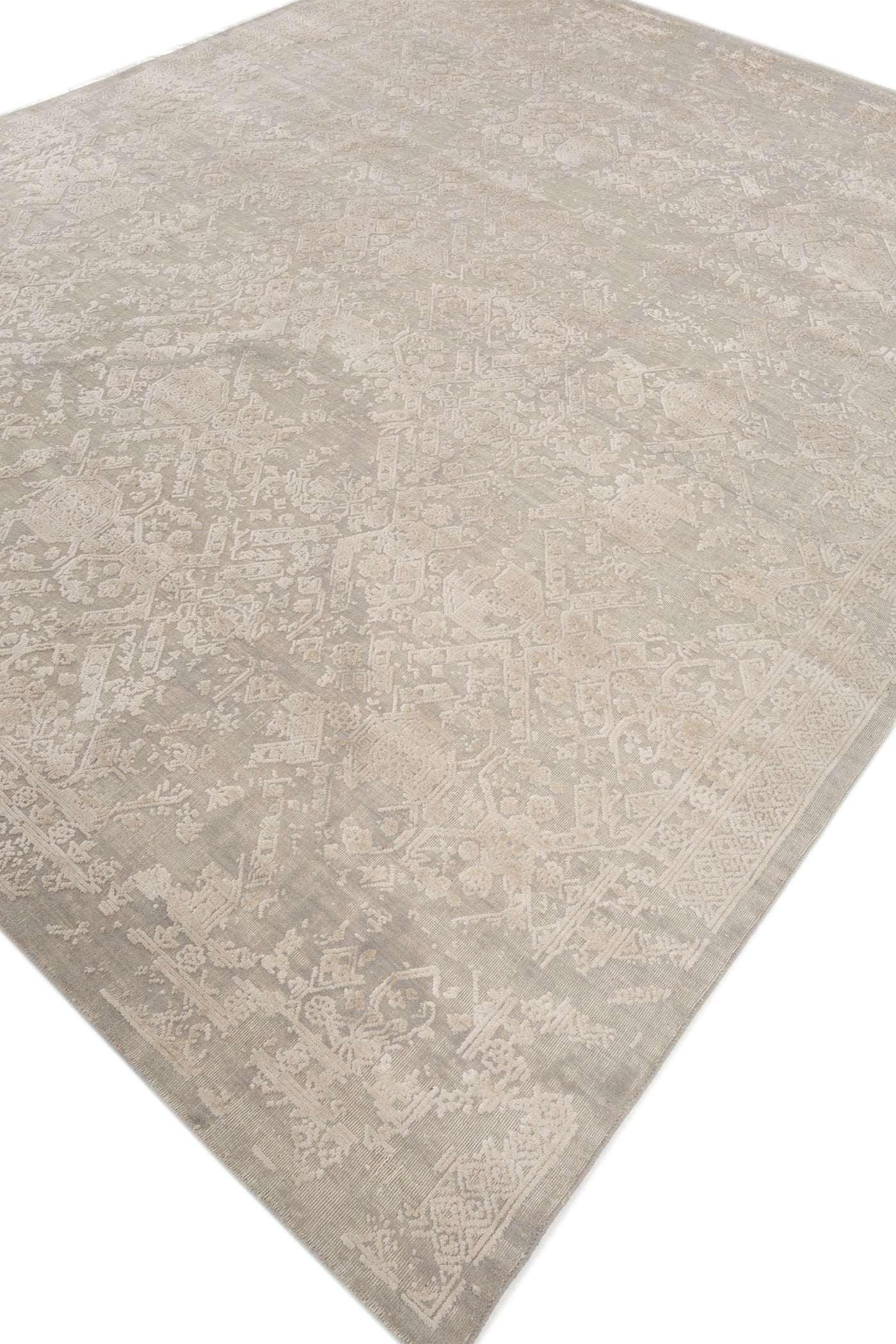 Jaipur Rugs Soft Solid 5X8 Feet Rug| Black Berry & Undyed White Handloom Rug Carpet For Living Room