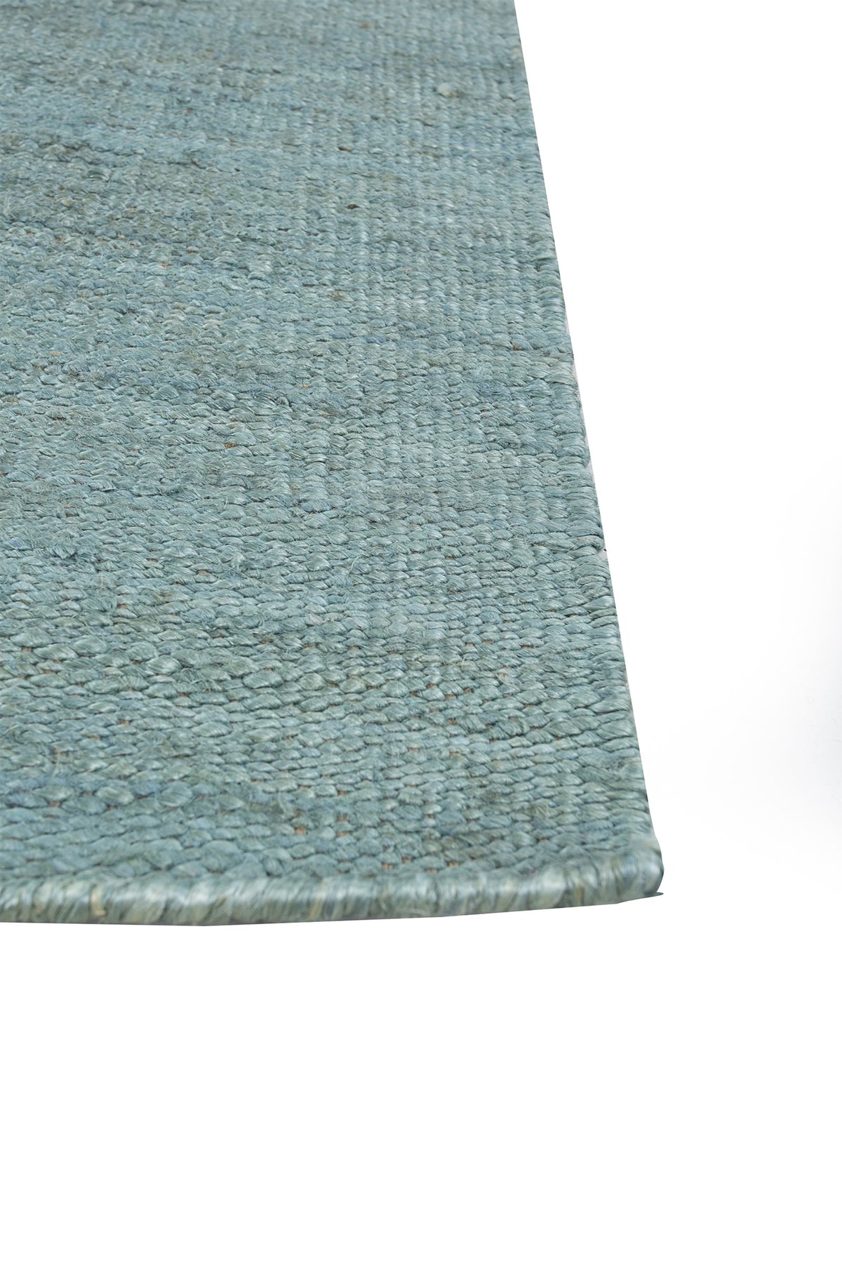 Jaipur Rugs Soft Geometric 6X9 Feet Rug| Light Turquoise & Green Blue Slate Hand Knotted Dhurrie Carpet For Living Room