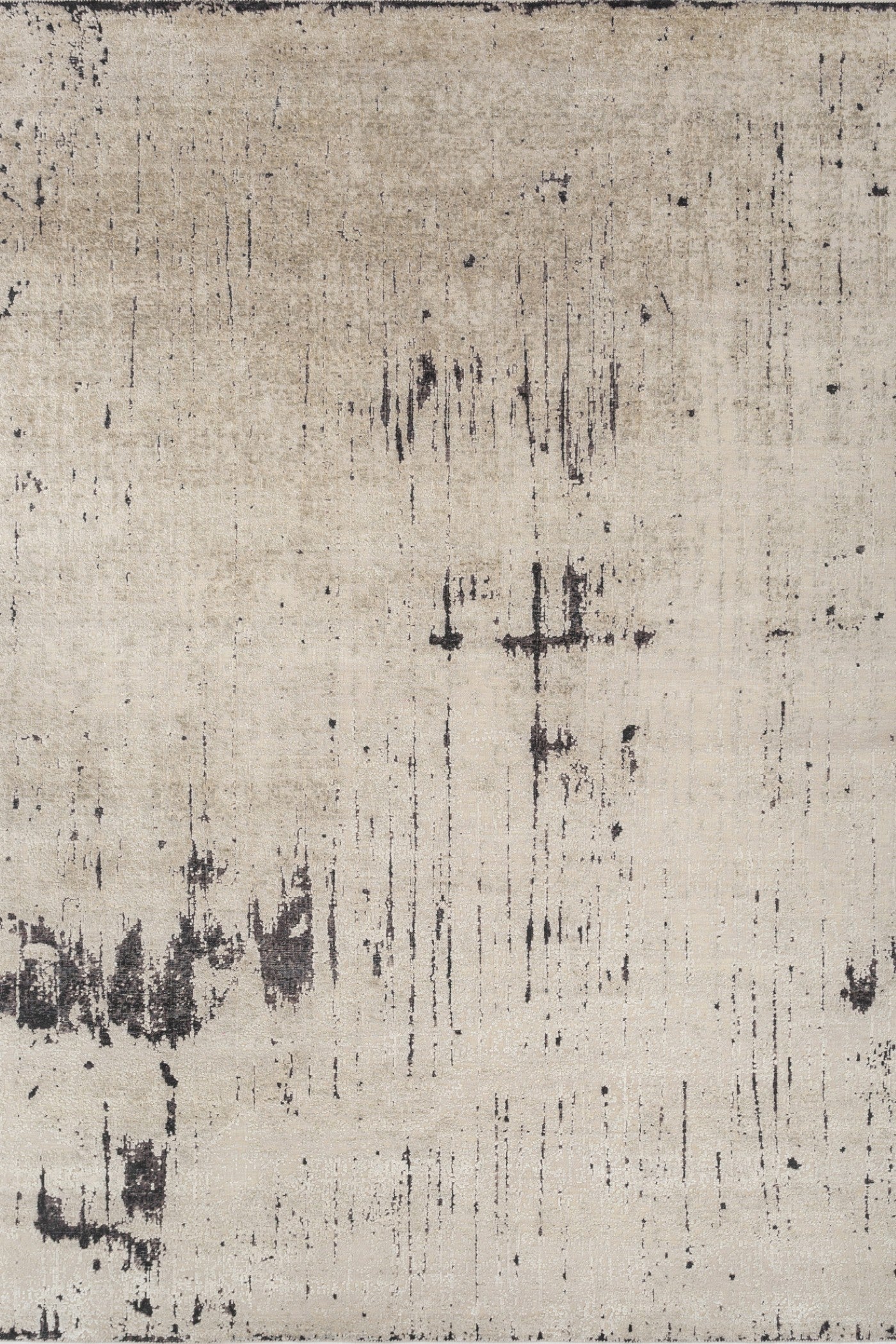 Jaipur Rugs Soft Abstract 5X8 Feet Rug| White Hand Knotted Rug Carpet For Living Room