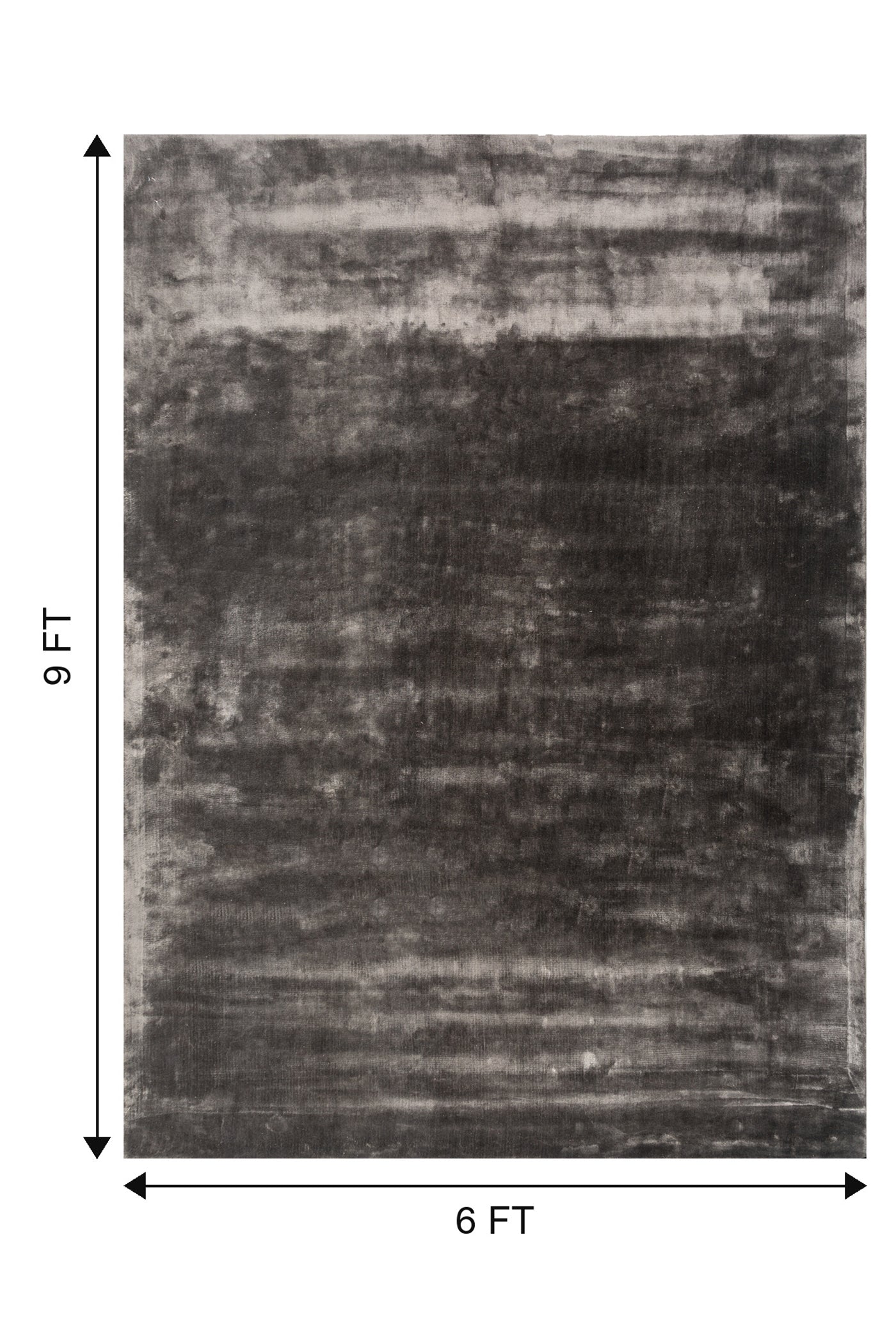 Jaipur Rugs Soft Abstract 6X9 Feet Rug| Liquorice Hand Tufted Rug Carpet For Living Room