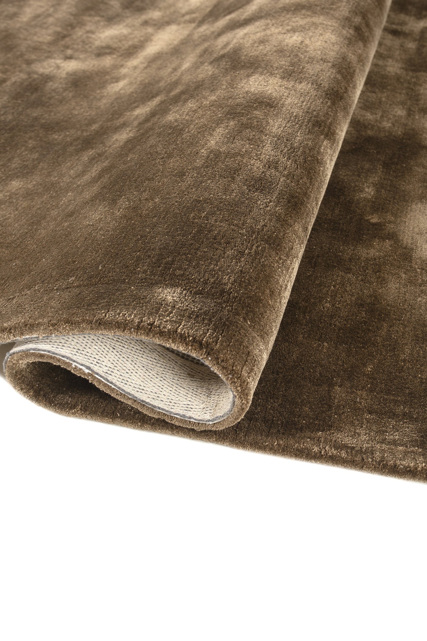 Jaipur Rugs Soft Abstract 6X9 Feet Rug| Tobacco Hand Tufted Rug Carpet For Living Room