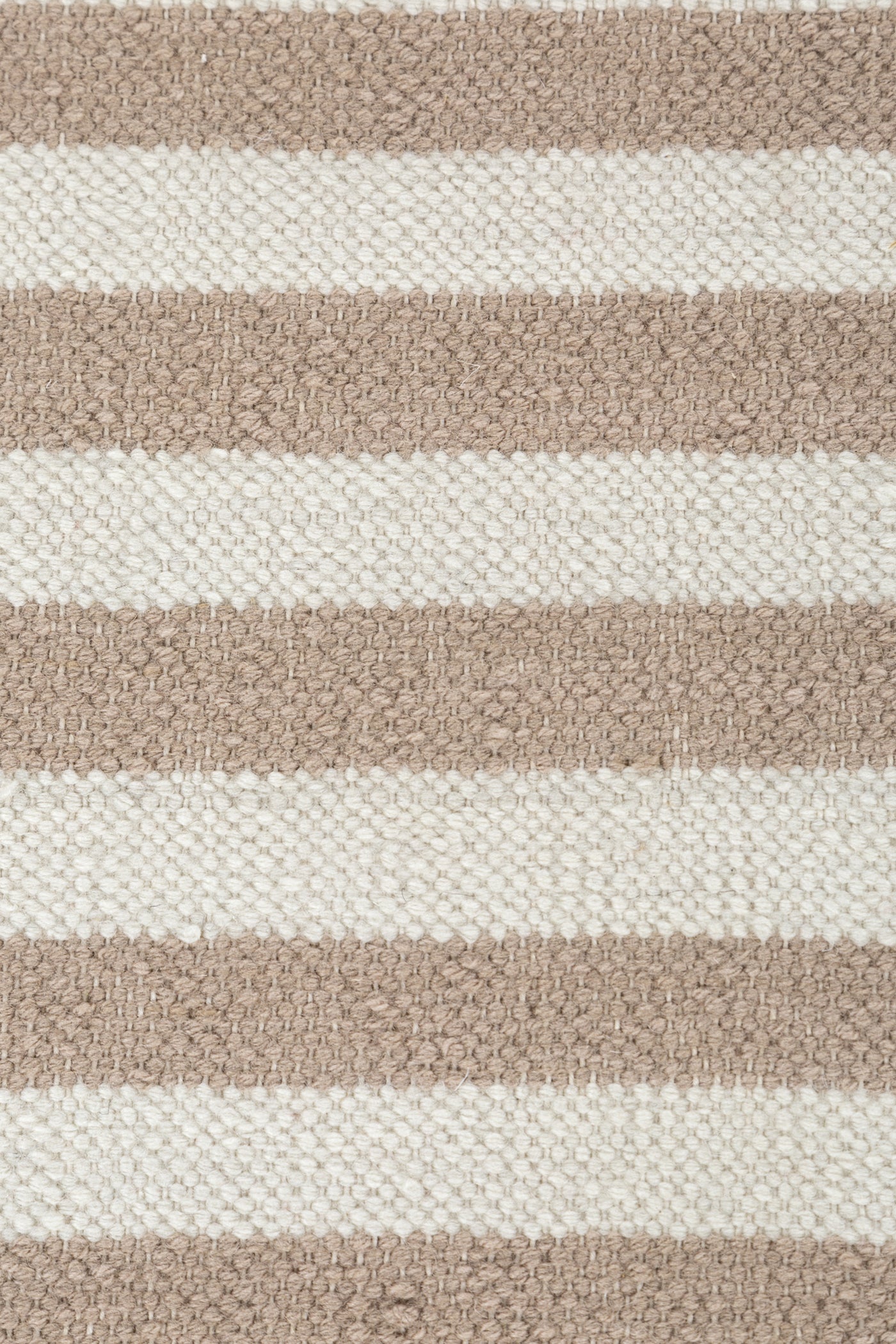 Jaipur Rugs Soft Striped 6X9 Feet Rug| Apricot & Undyed White Hand Knotted Dhurrie Carpet For Living Room