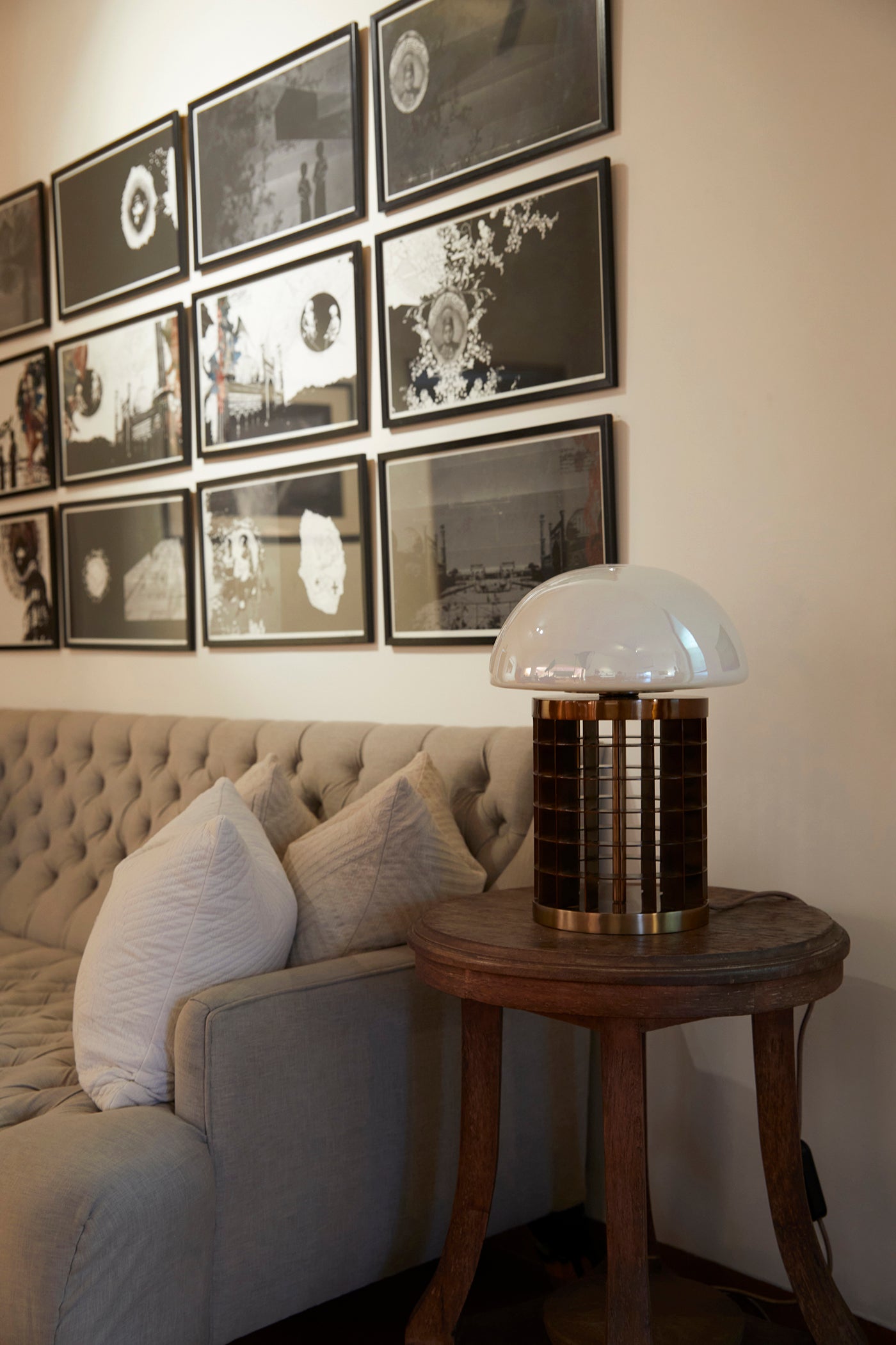SOL Pillar & Dome Table Lamp