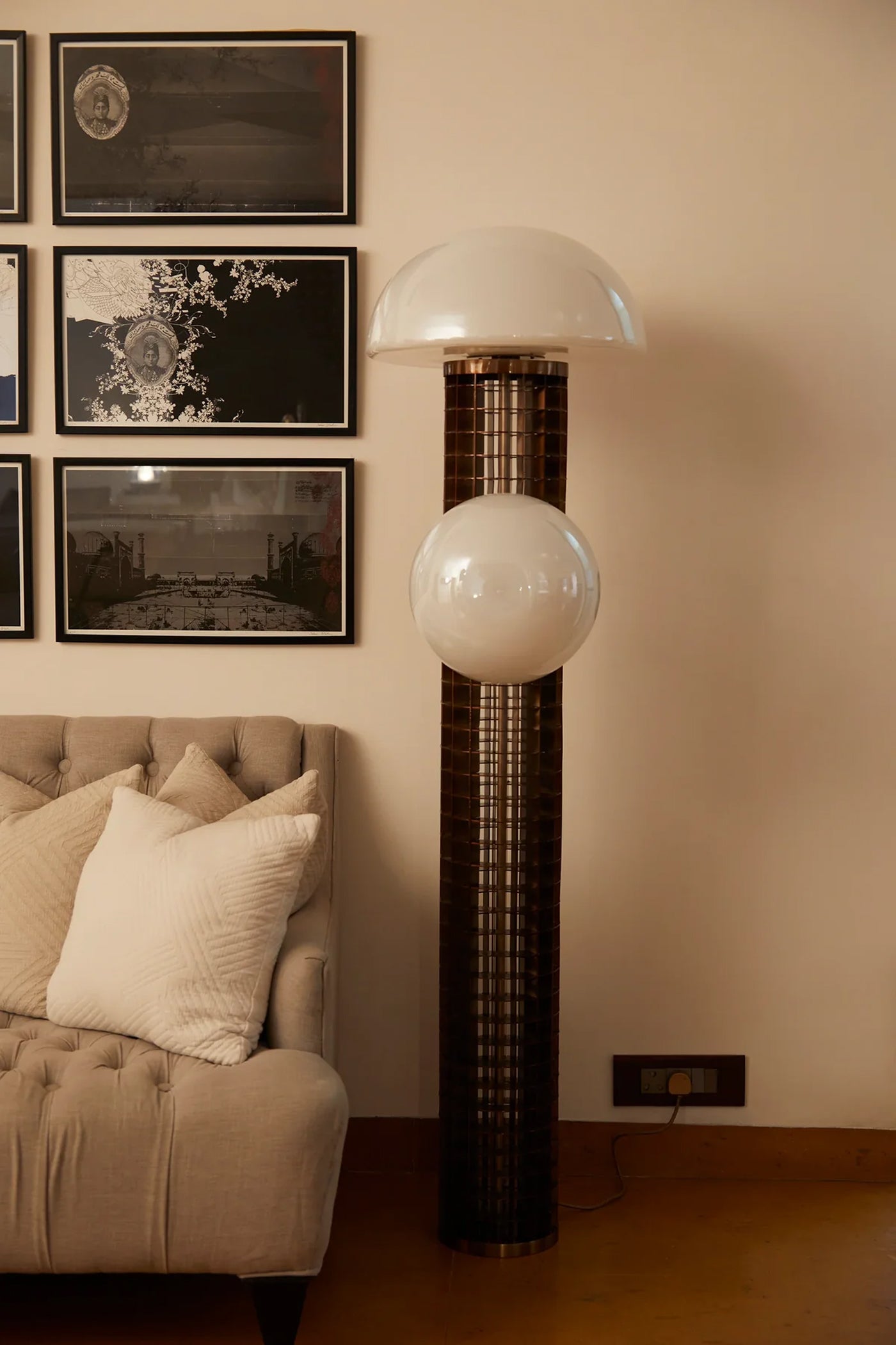 SOL Pillar & Dome - Floor Lamp