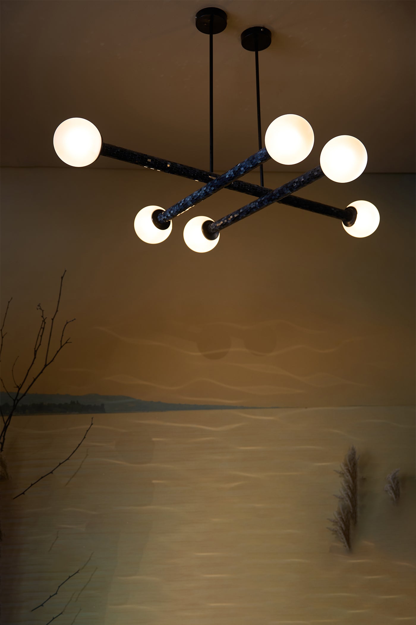 Reva Stick Chandelier
Cluster of 3
