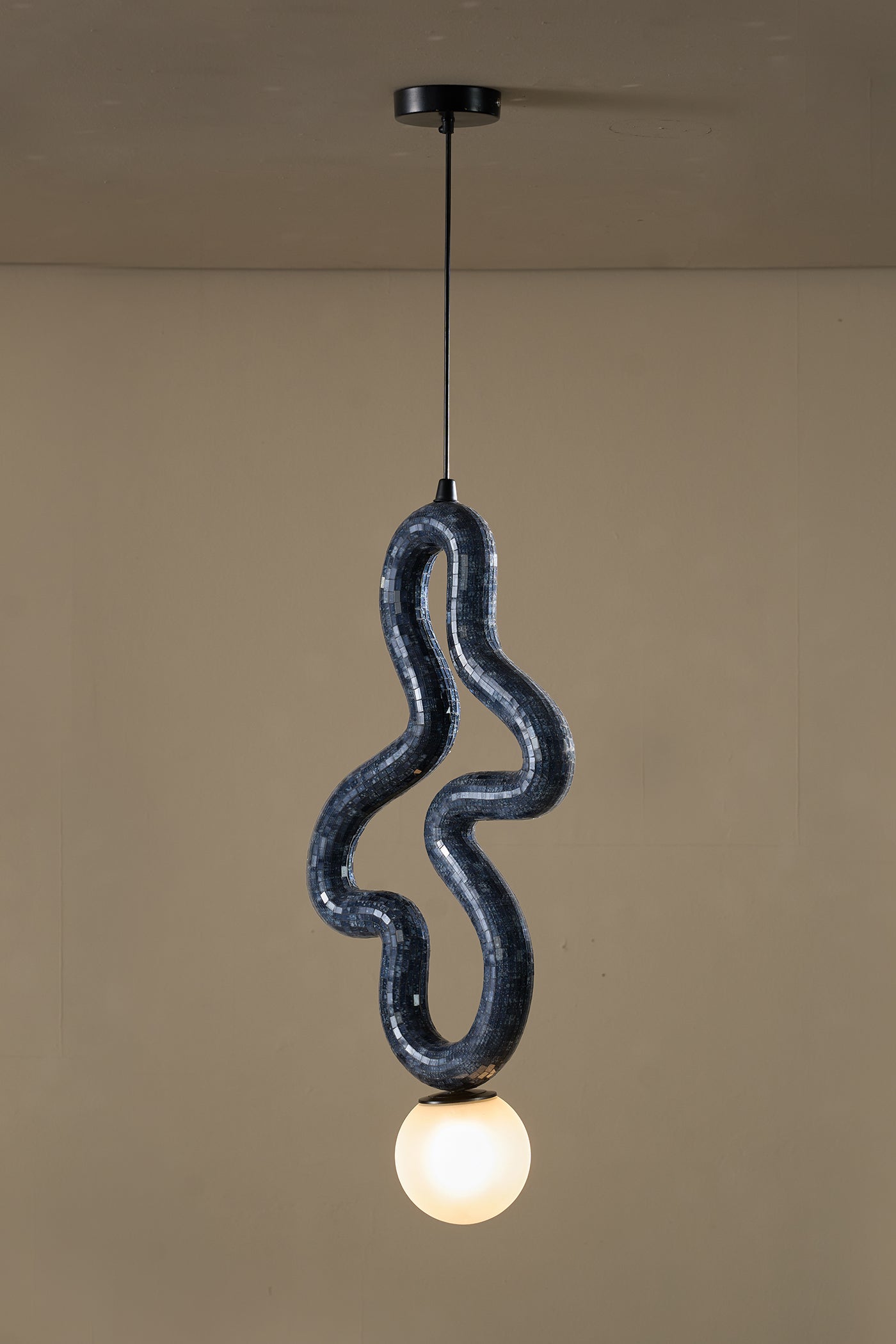 Reva Four Loop Hanging Lamp