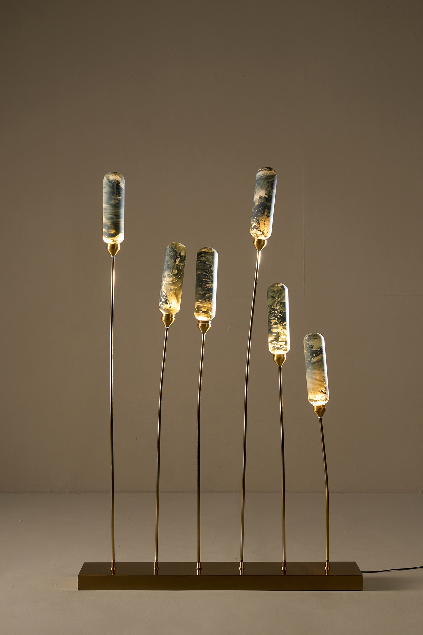 Kinara Outdoor
Floor Lamp
Gold and Green