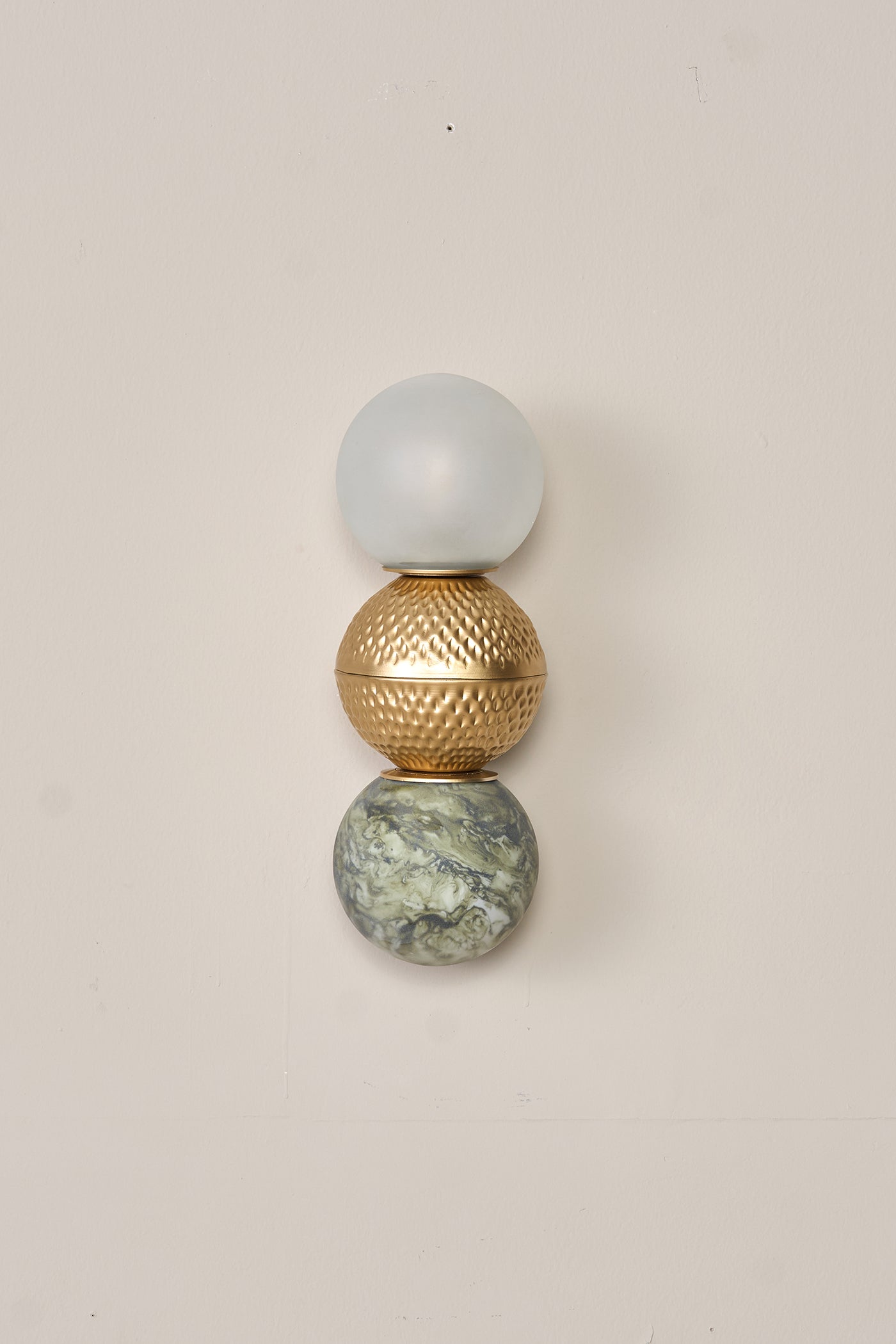 Lagori Gold Marble Painting Wall Lamp
