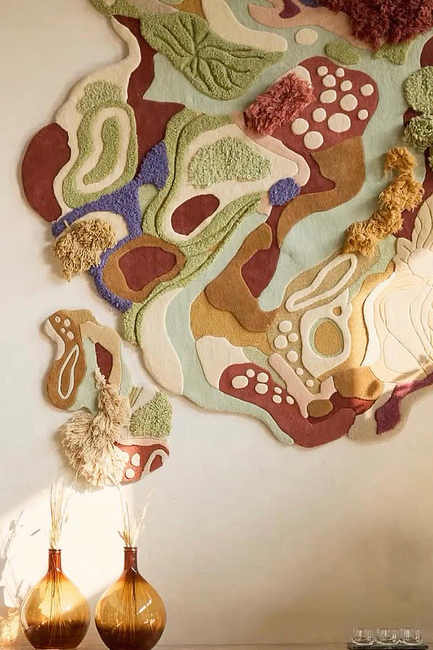 Earth's canvas wall rug